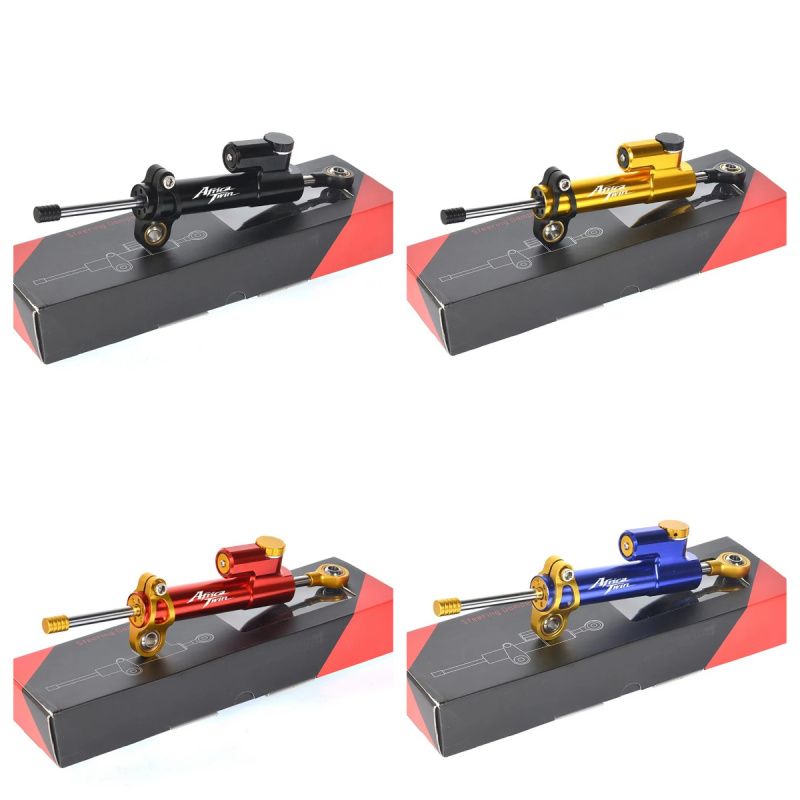 Steering Damper Stabilizer Kit Cnc - Pour Honda Africa Twin AfricaTwin CRF1000L