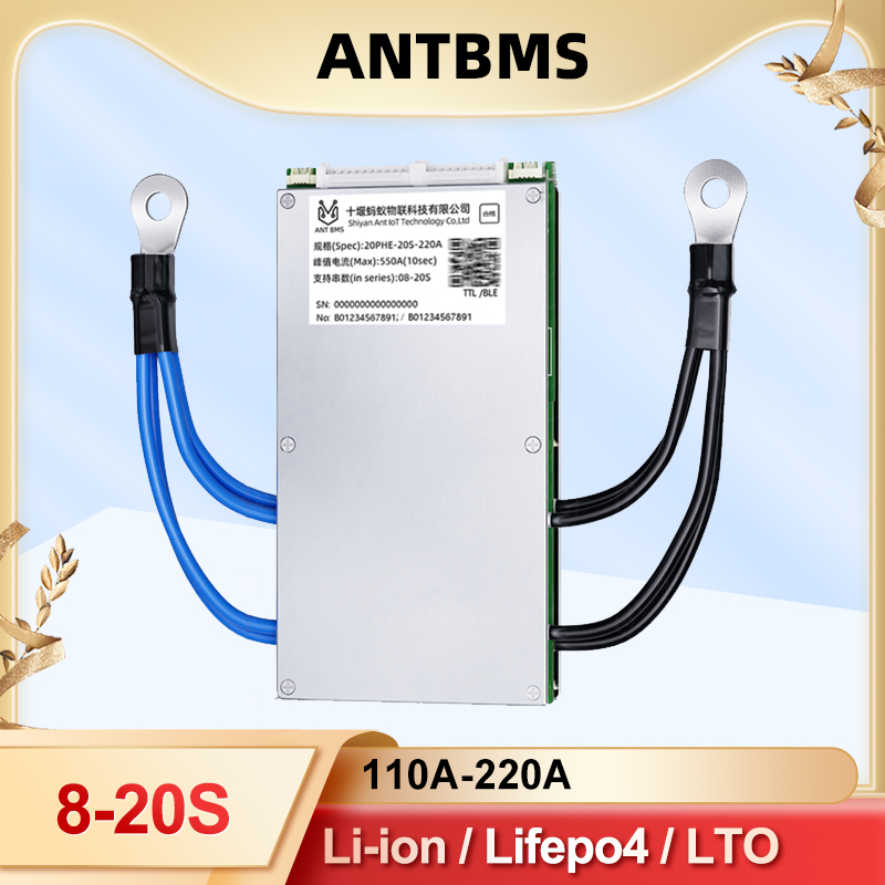Smart Bms 20S 72V 150A Bluetooth - ANT Smart BMS 8S-20S avec WiFi