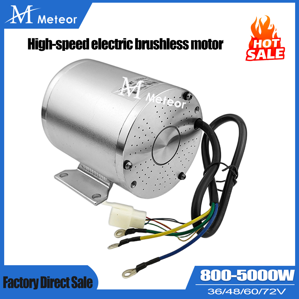 60V 5000W Brushless Hub Motor - Moteur électrique sans balais haute vitesse