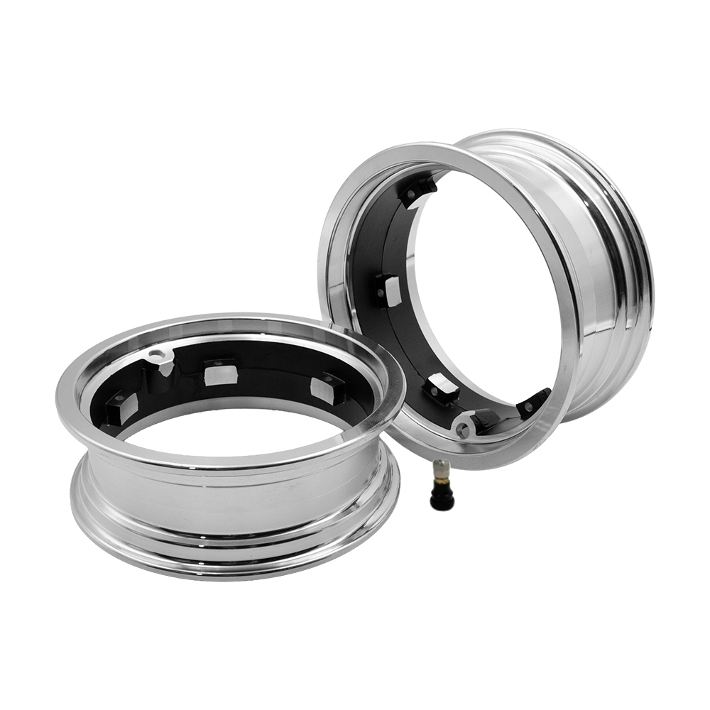 Split Rim 11 Inch Tubeless Wheel Hub - Jantes de remplacement en alliage d'aluminium