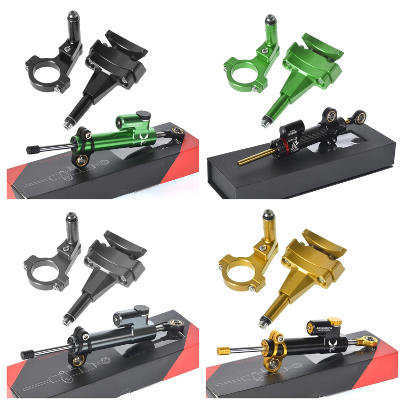 Pour Kawasaki 500 2024-support - Steering Damper Stabilizer Kit Cnc avis et prix