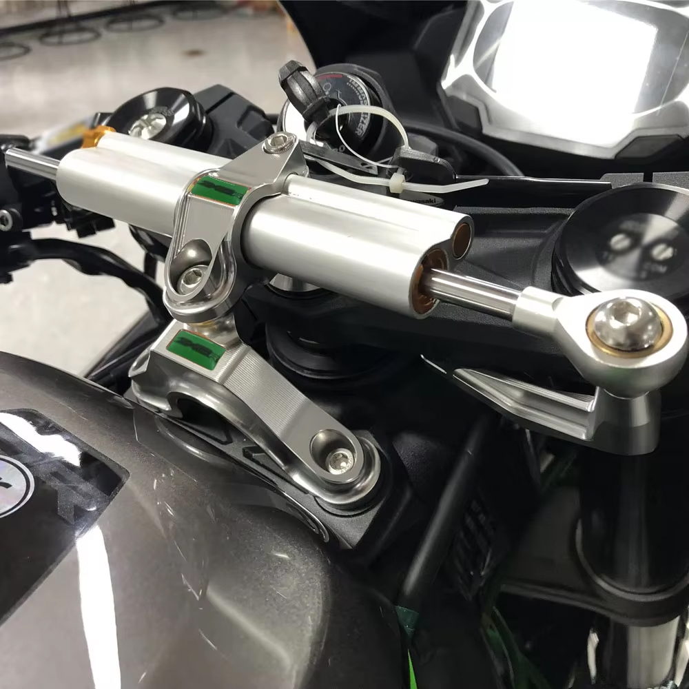 Pour Kawasaki Ninja ZX 6R ZX-6 - Steering Damper Stabilizer Kit Cnc avis et prix