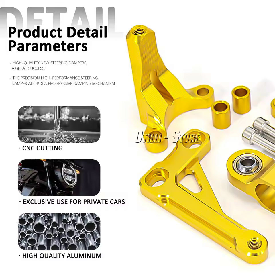 Amortisseurs de direction pour - Steering Damper Stabilizer Kit Cnc avis et prix