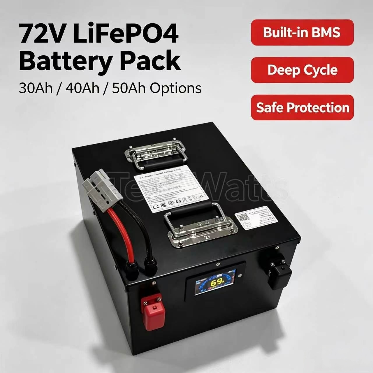 Pack de batteries lithium Life - 72V 30Ah Lifepo4 Battery Pack avis et prix