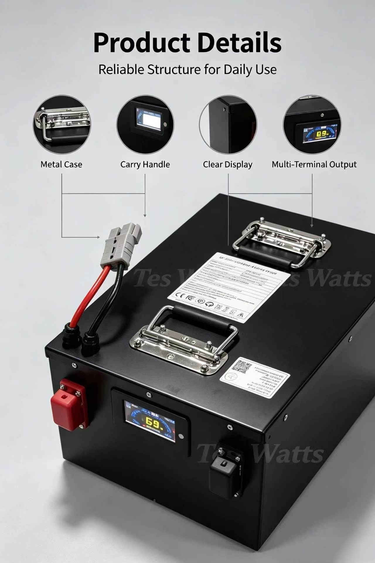 Pack de batteries lithium Life - 72V 30Ah Lifepo4 Battery Pack avis et prix