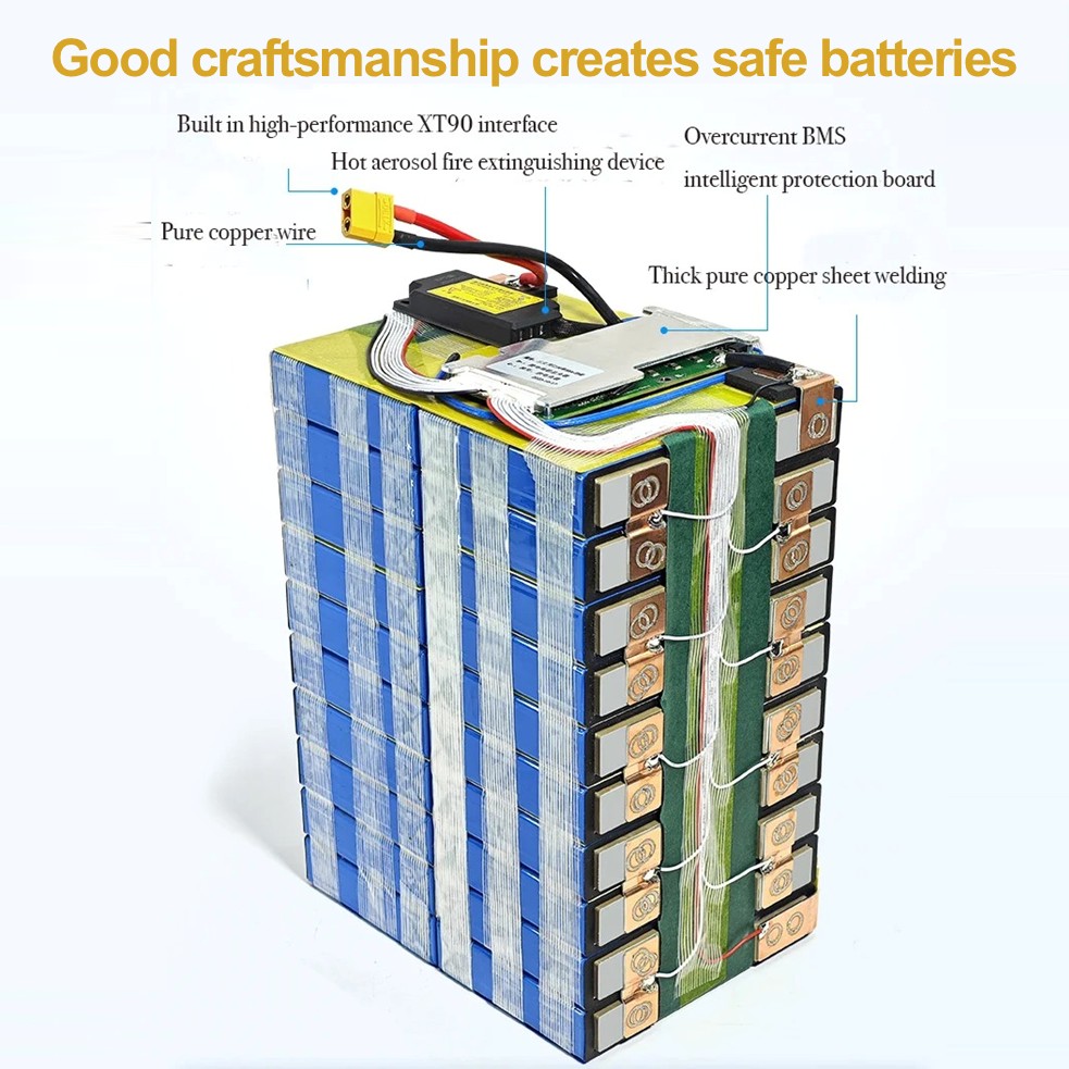 Batterie LifePO4 longue durée  - 72V 30Ah Lifepo4 Battery Pack avis et prix