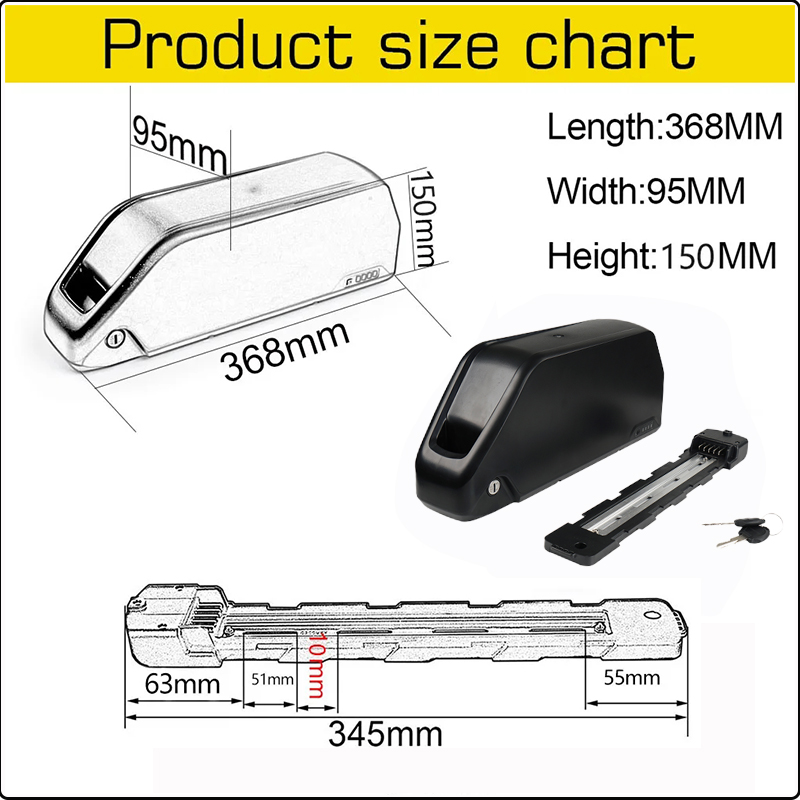 Batterie de vélo électrique 72 - 60V 30Ah 21700 Battery Pack avis et prix