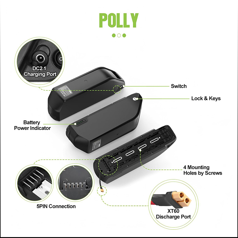 Batterie de vélo électrique 72 - 60V 30Ah 21700 Battery Pack avis et prix
