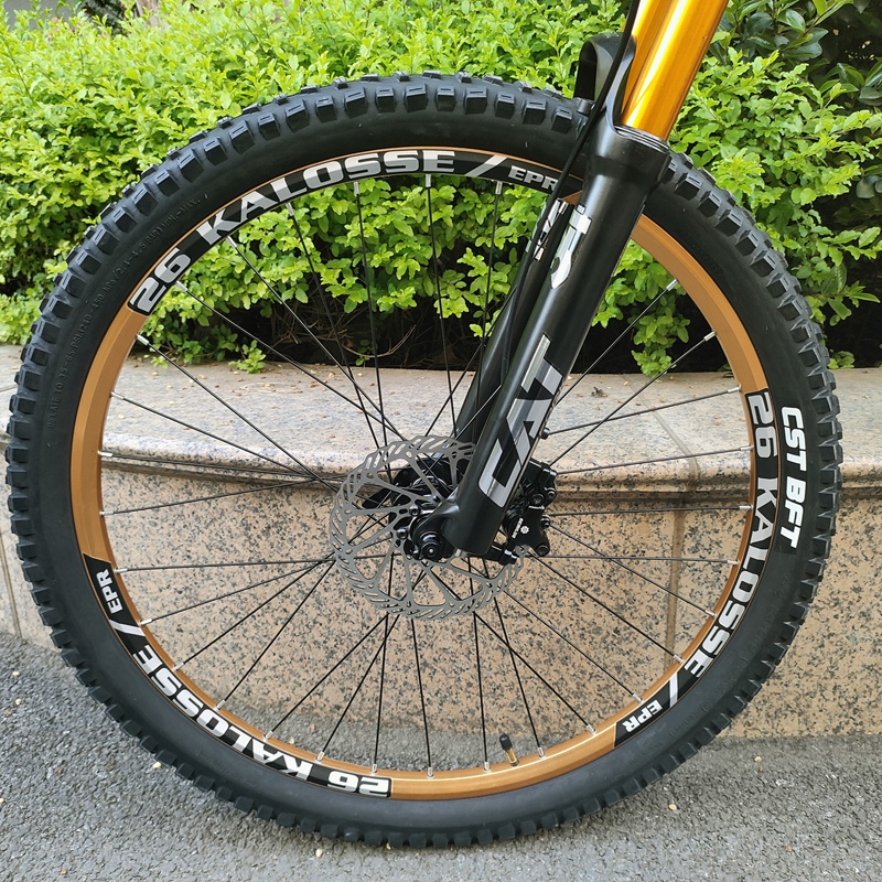 Kalosse Air Fork Bicycle VTT à - Hydraulic Suspension Fork 11 Inch avis et prix