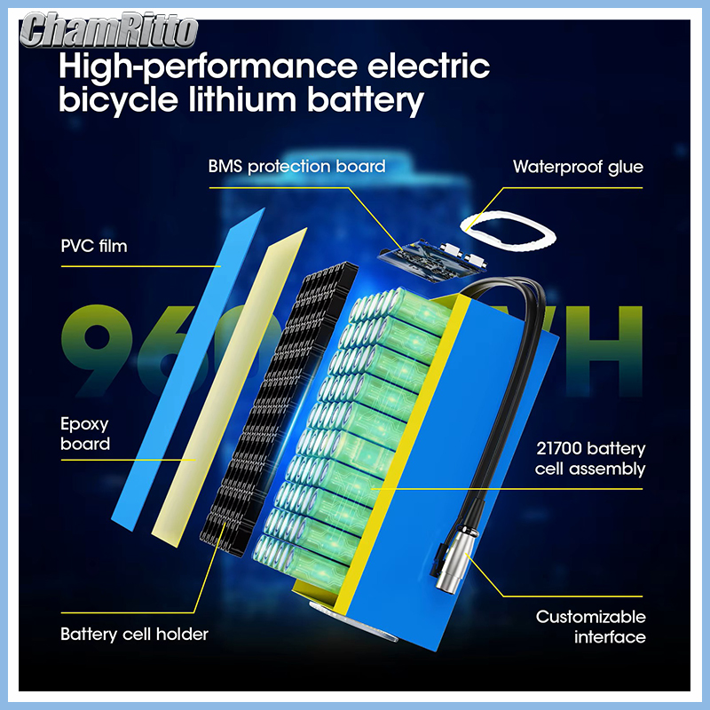 Batterie de vélo électrique 48 - 60V 30Ah 21700 Battery Pack avis et prix